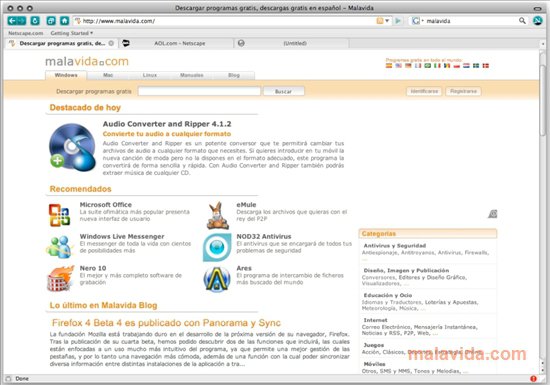netscape navigator mac